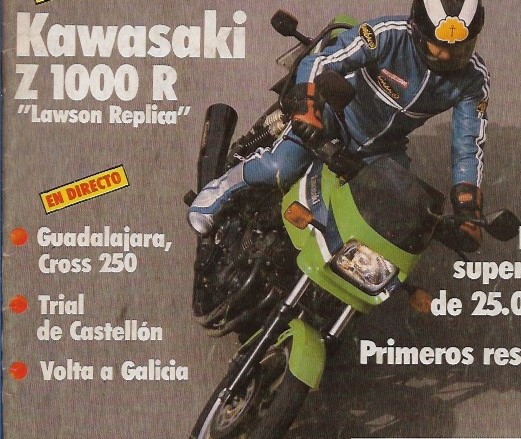 Kawasaki Z1000R Lawson Replica 