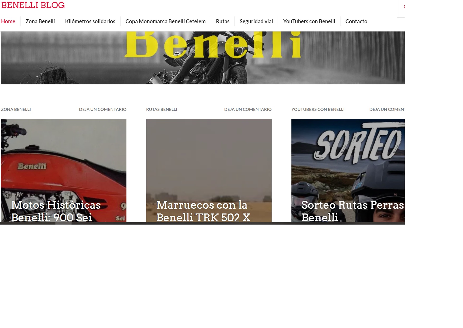 Blog Benelli