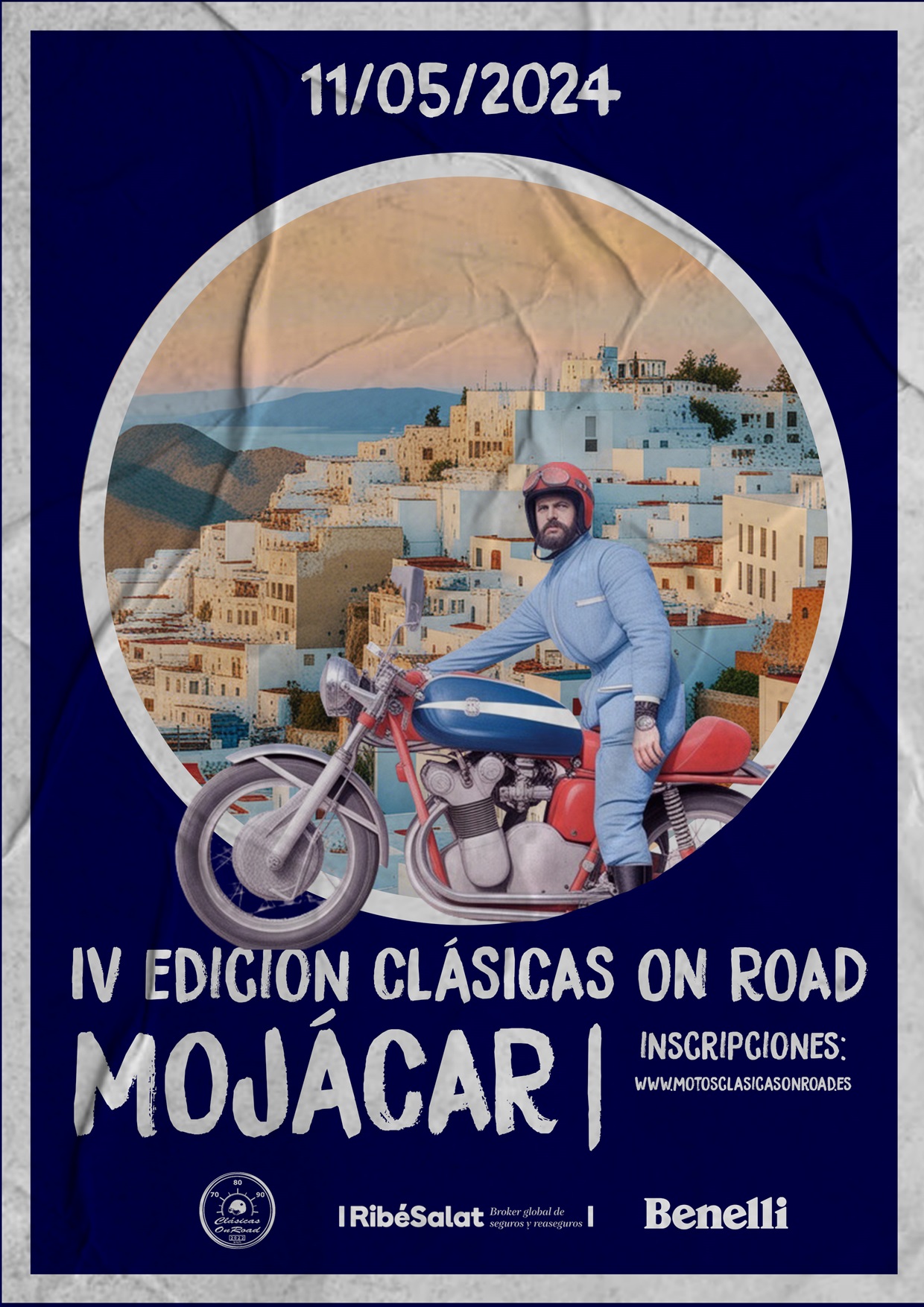 Cartel ClasicasOnRoad Mojacar web