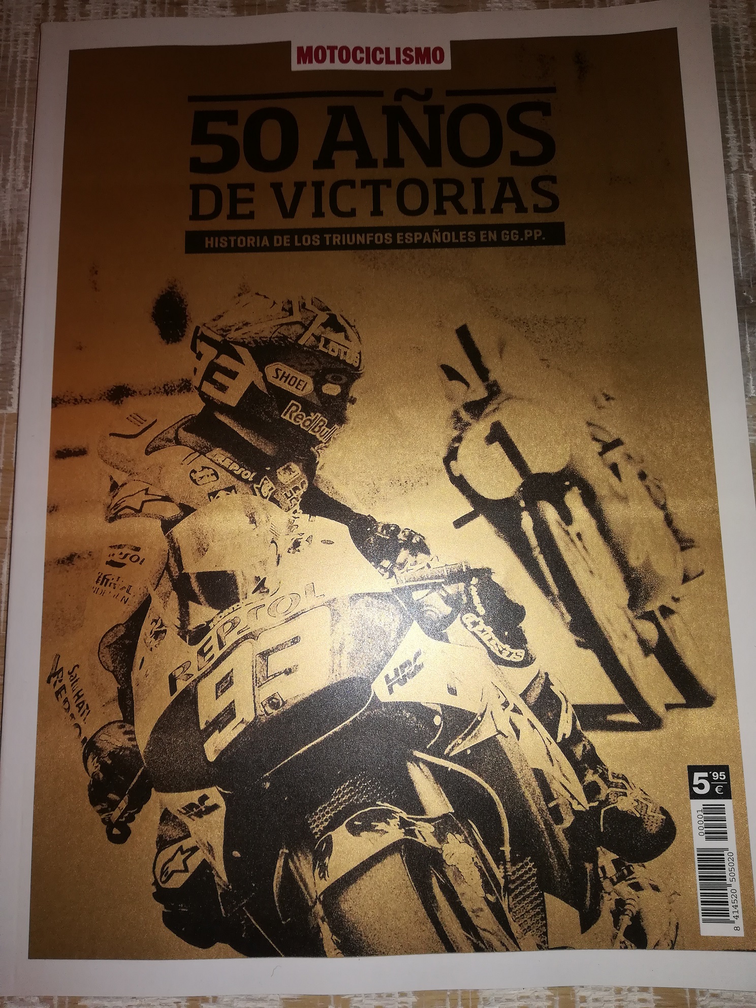 Portada 50 años victorias Motociclismo