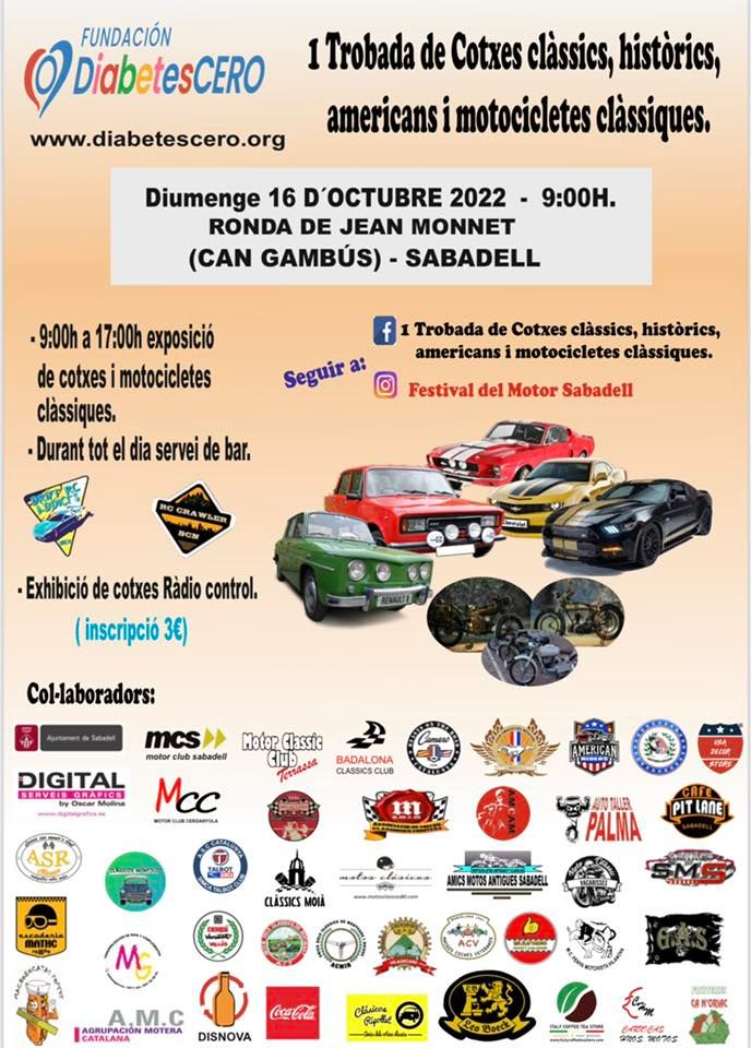 Reunión motos clásicas 16 octubre Sabadell