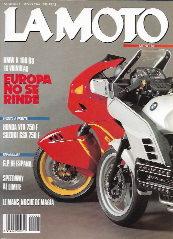 Comparativa BMW K100RS 16v vs K1 La Moto n2 1990 