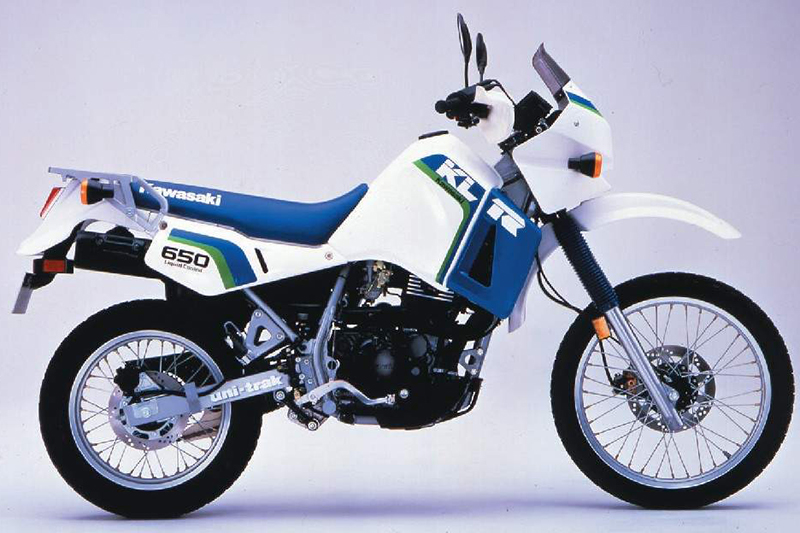 Kawasaki KLR 650 - Motos clásicas de los 70, 80 y 90
